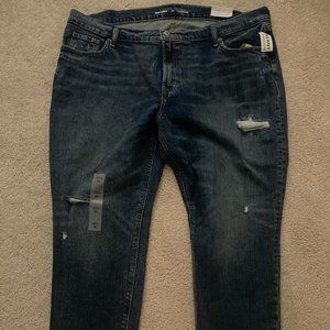 Old Navy Mid-Rise Boyfriend Ankle Jean Size 18